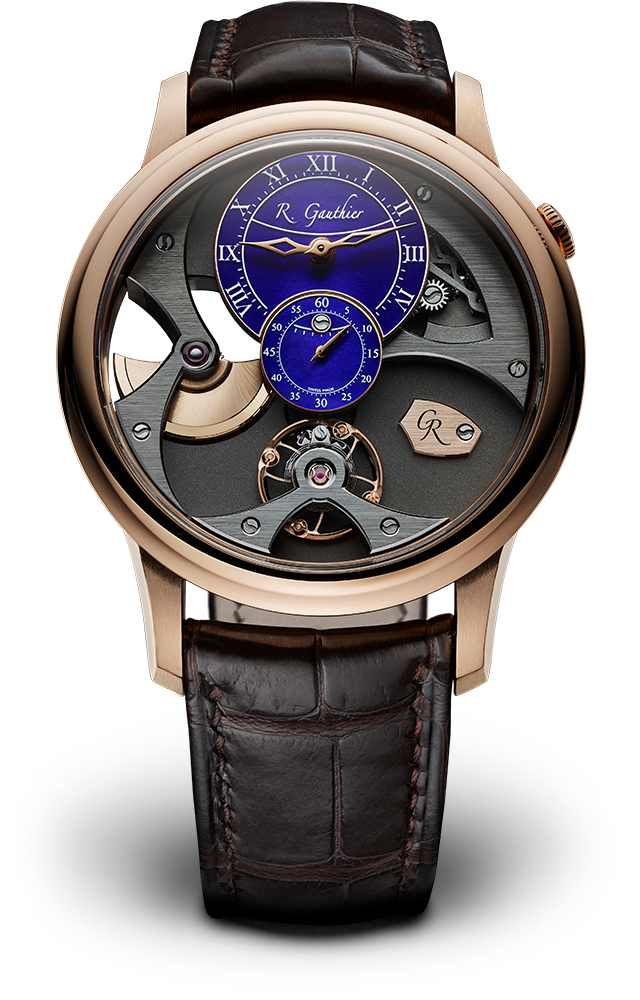 Red gold limited edition, Insight Micro-Rotor, Heritage Collection, Romain Gauthier, MON00325