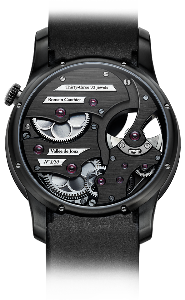 Insight Micro-Rotor, Black Titanium, Freedom collection, Ref. MON00380, Romain Gauthier