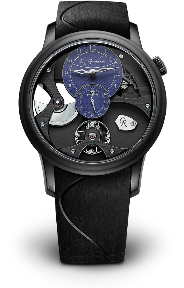 Insight Micro-Rotor, Black Titanium, Freedom collection, Ref. MON00382, Romain Gauthier