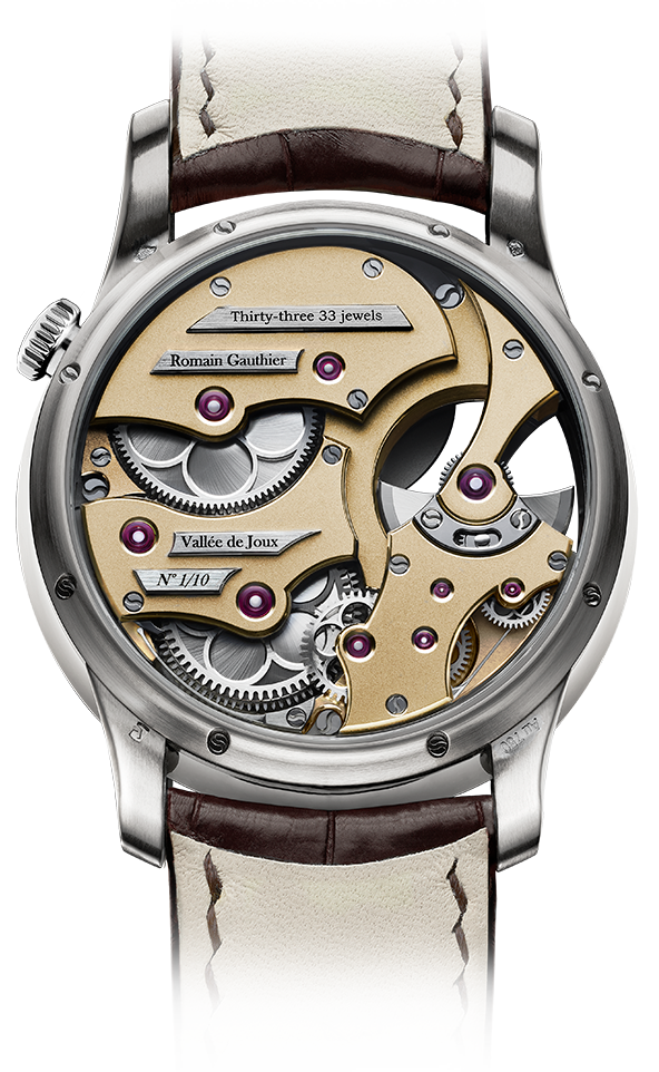 White gold Limited Edition, Insight Micro-Rotor, Heritage Collection, Romain Gauthier, MON0065