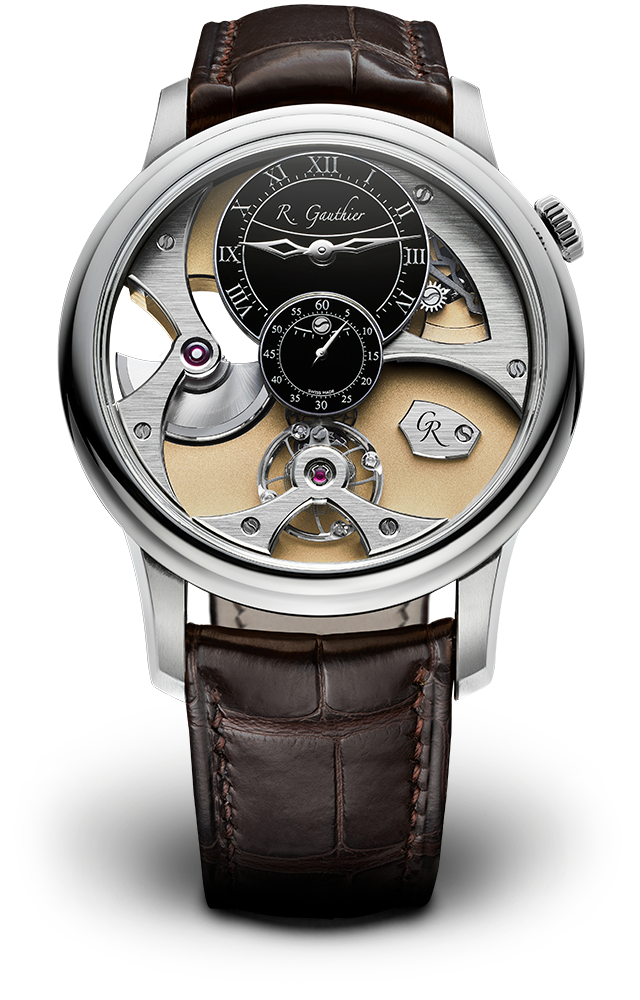 White gold Limited Edition, Insight Micro-Rotor, Heritage Collection, Romain Gauthier, MON00370